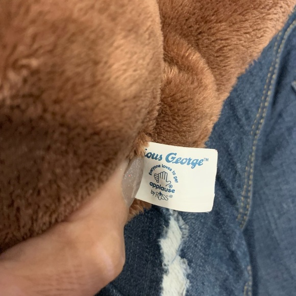 CURIOUS GEORGE Applause By Russ Stuffed Monkey - Picture 3 of 3